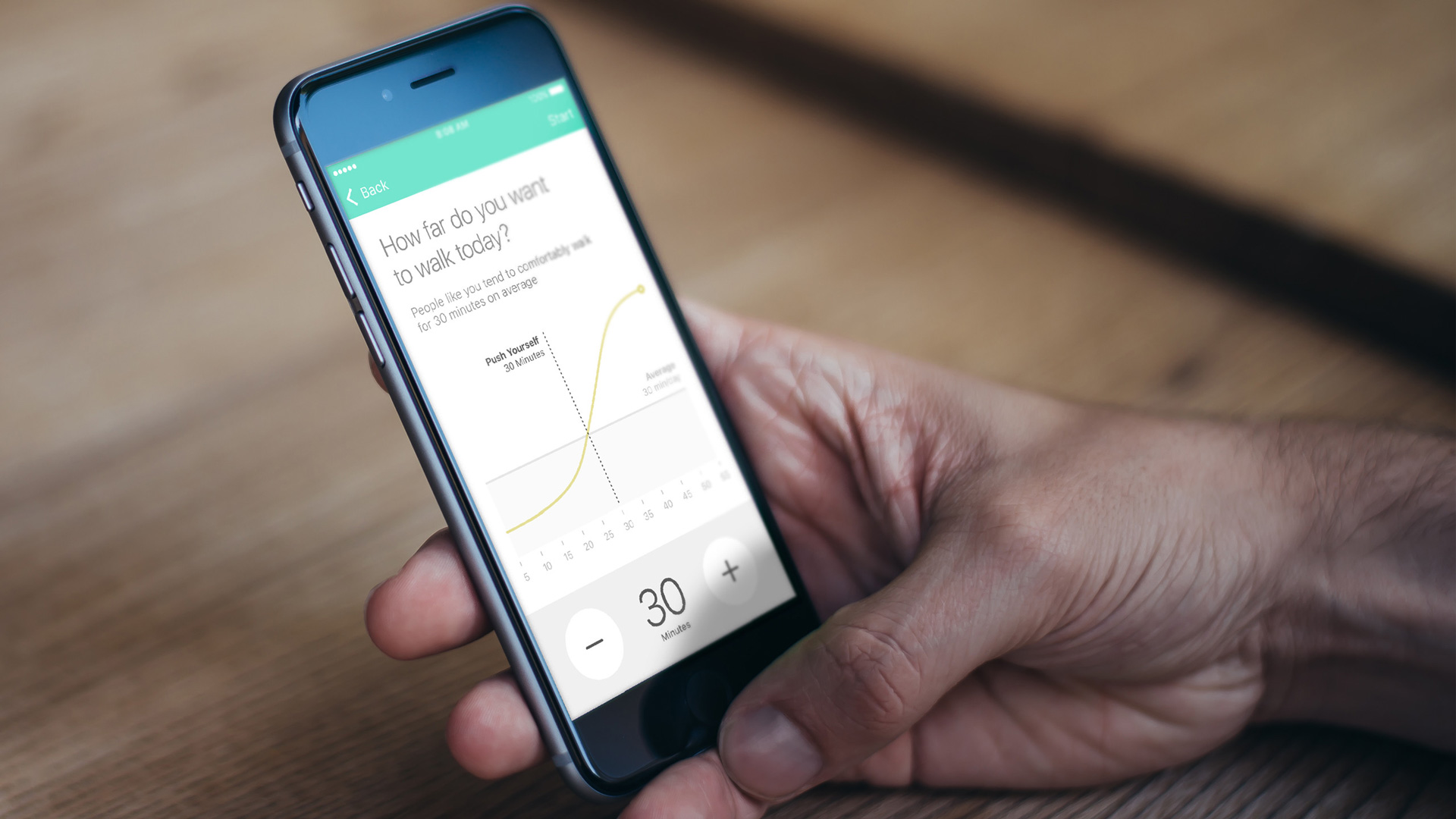 Track biometrics in real-time