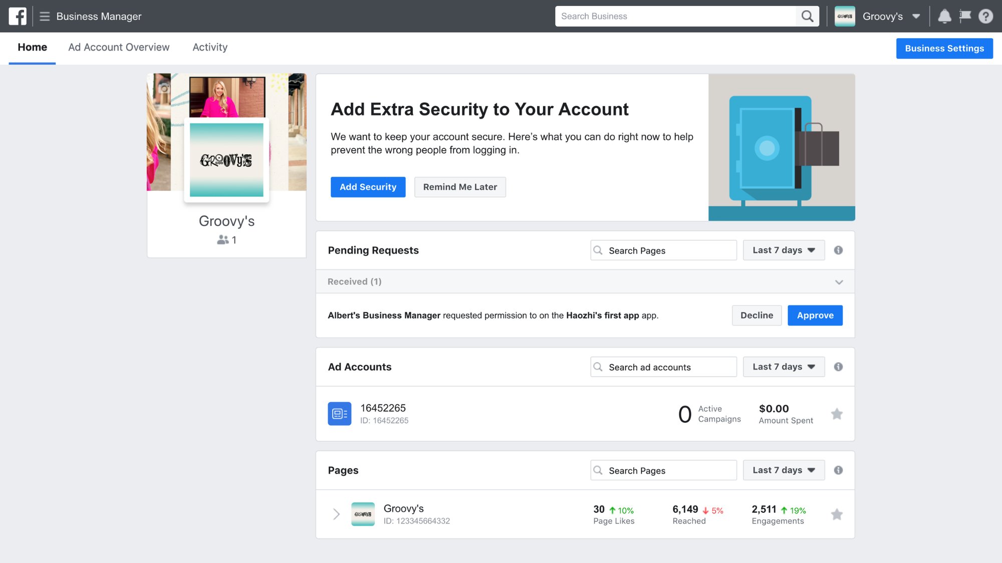 Original Business Home